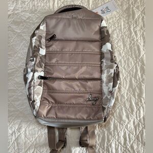 Lug Hopper Backpack in Camo and Tahoe Colorblock NWT